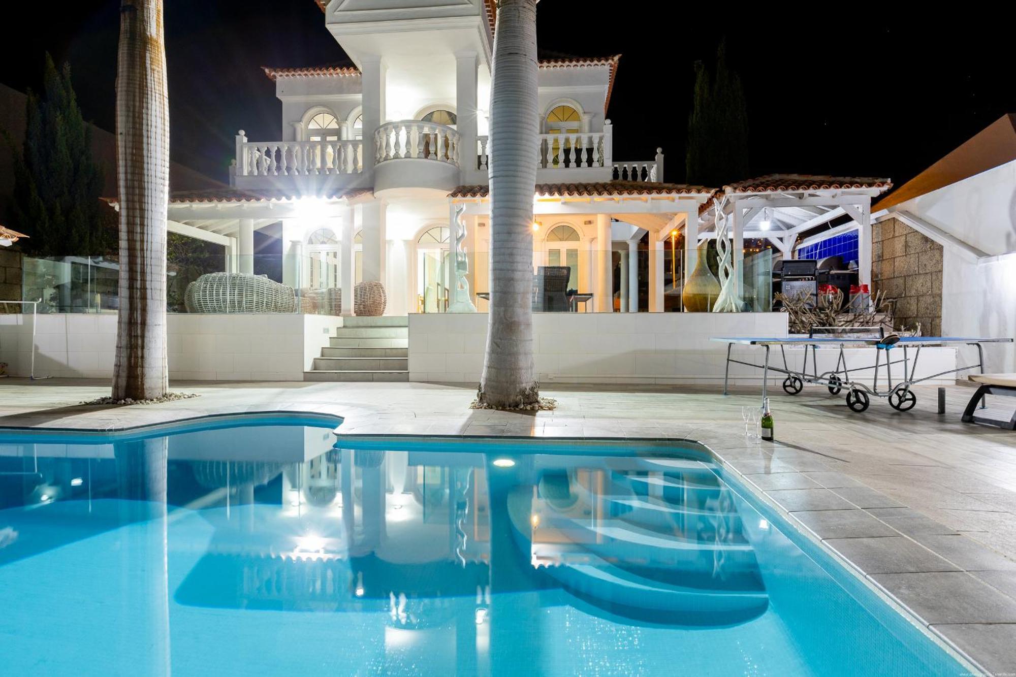 Villa Ocean Palm, Heated Pool! Costa Adeje (Tenerife) Exterior foto