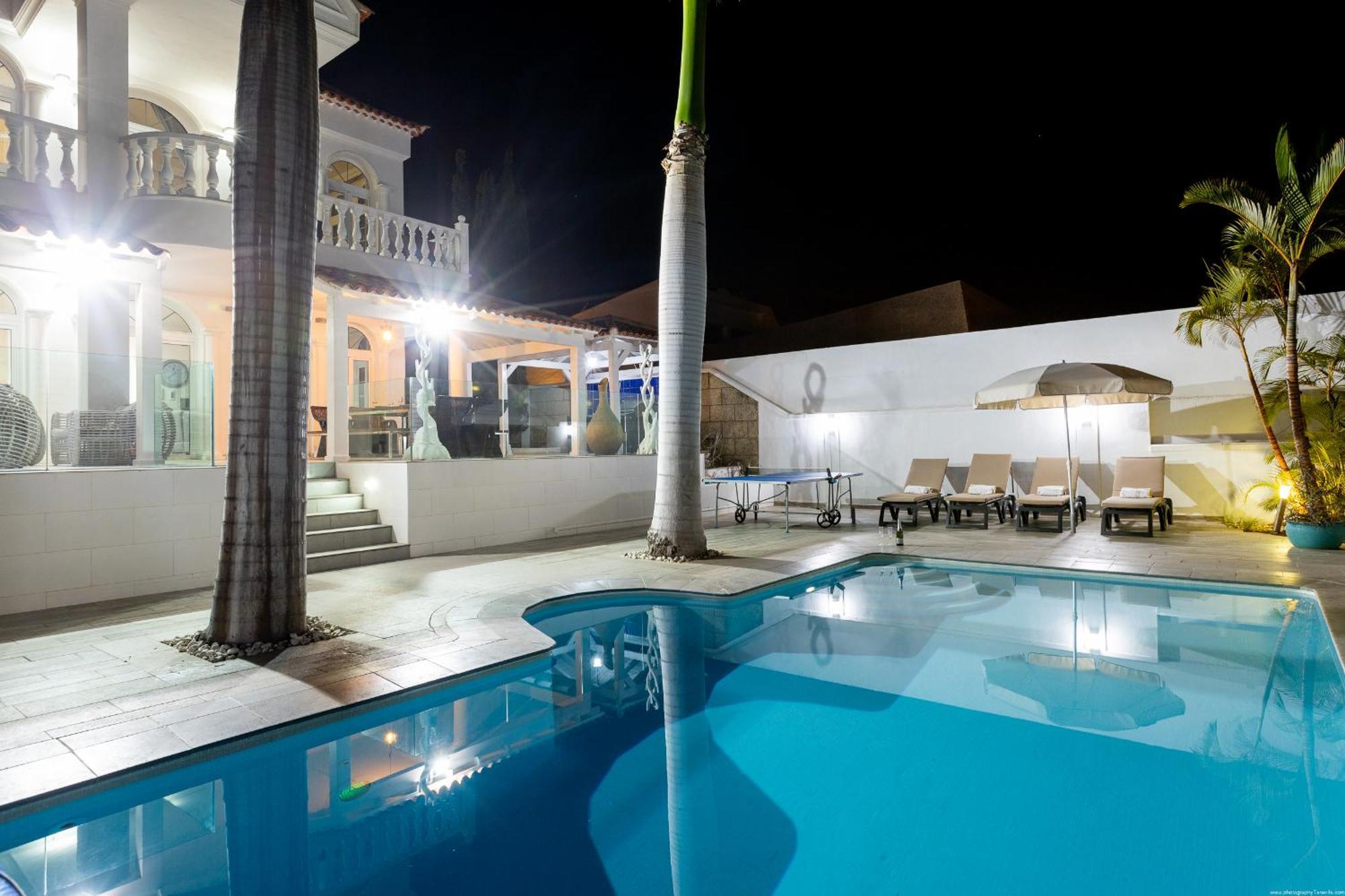 Villa Ocean Palm, Heated Pool! Costa Adeje (Tenerife) Exterior foto
