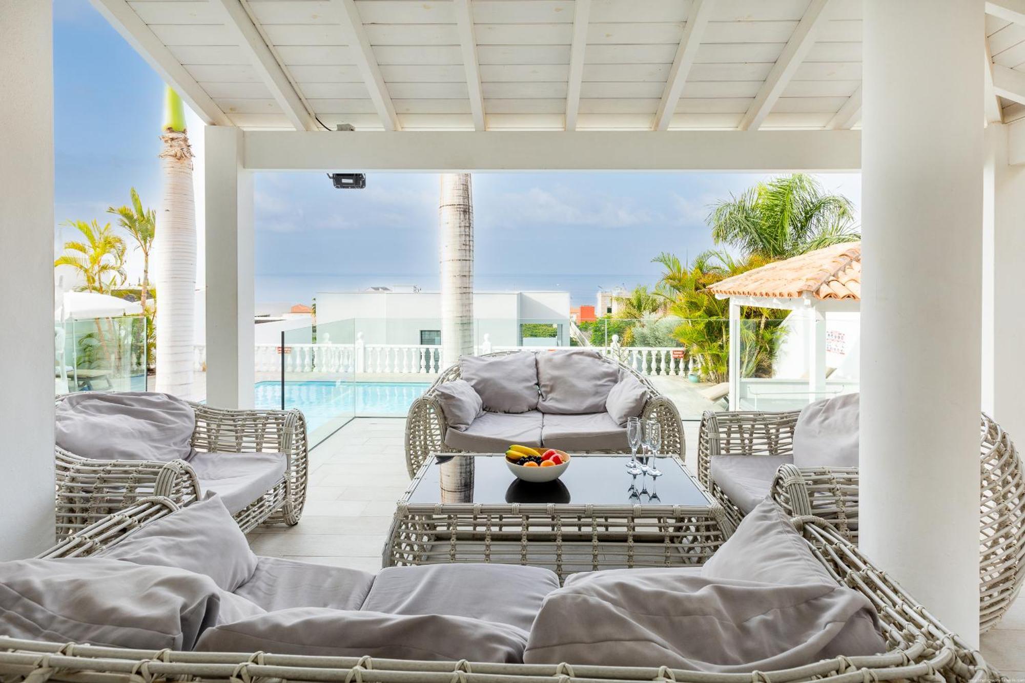 Villa Ocean Palm, Heated Pool! Costa Adeje (Tenerife) Exterior foto