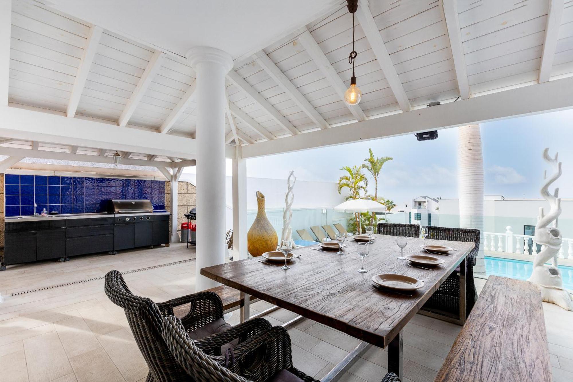 Villa Ocean Palm, Heated Pool! Costa Adeje (Tenerife) Exterior foto