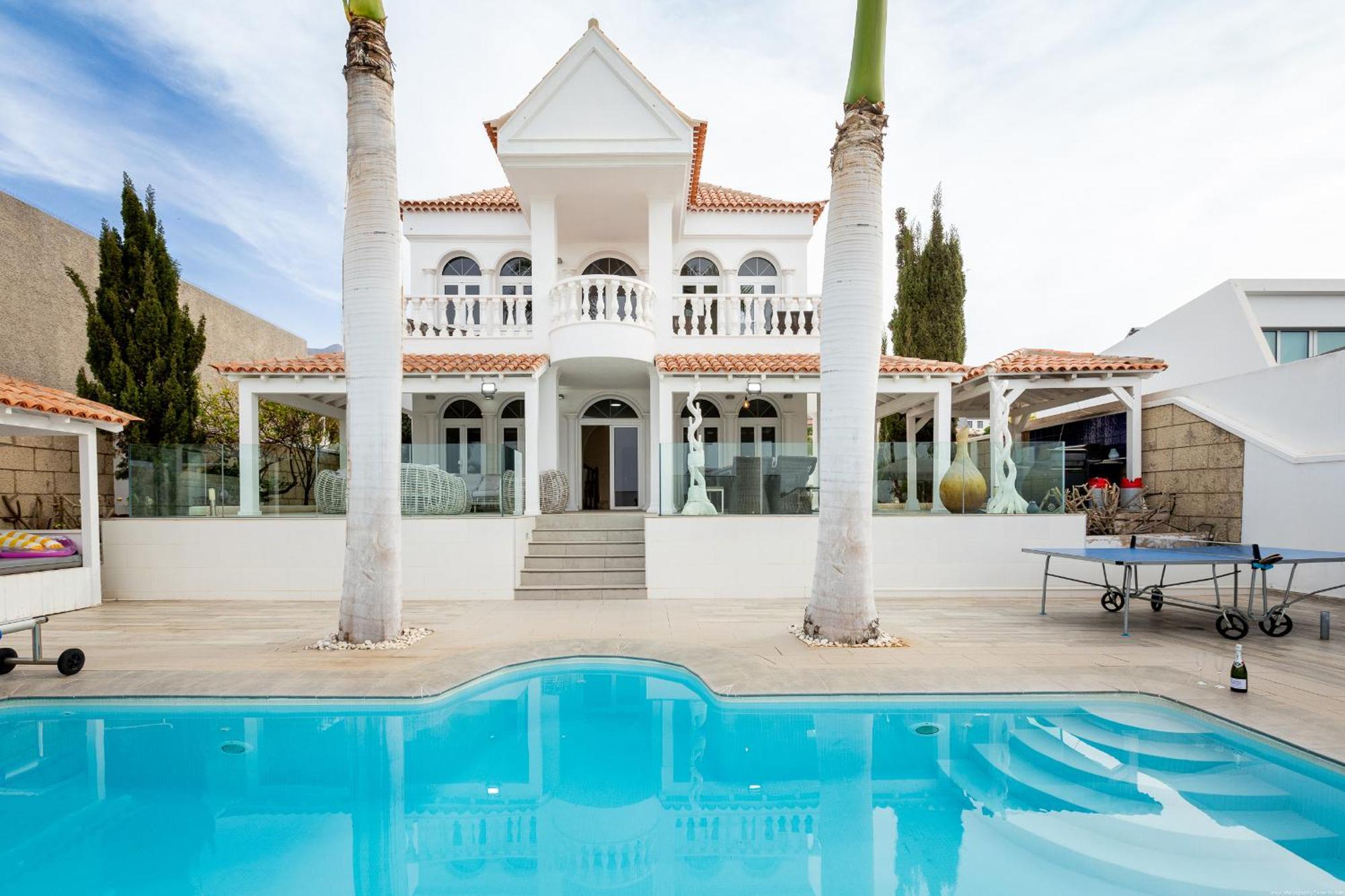 Villa Ocean Palm, Heated Pool! Costa Adeje (Tenerife) Exterior foto