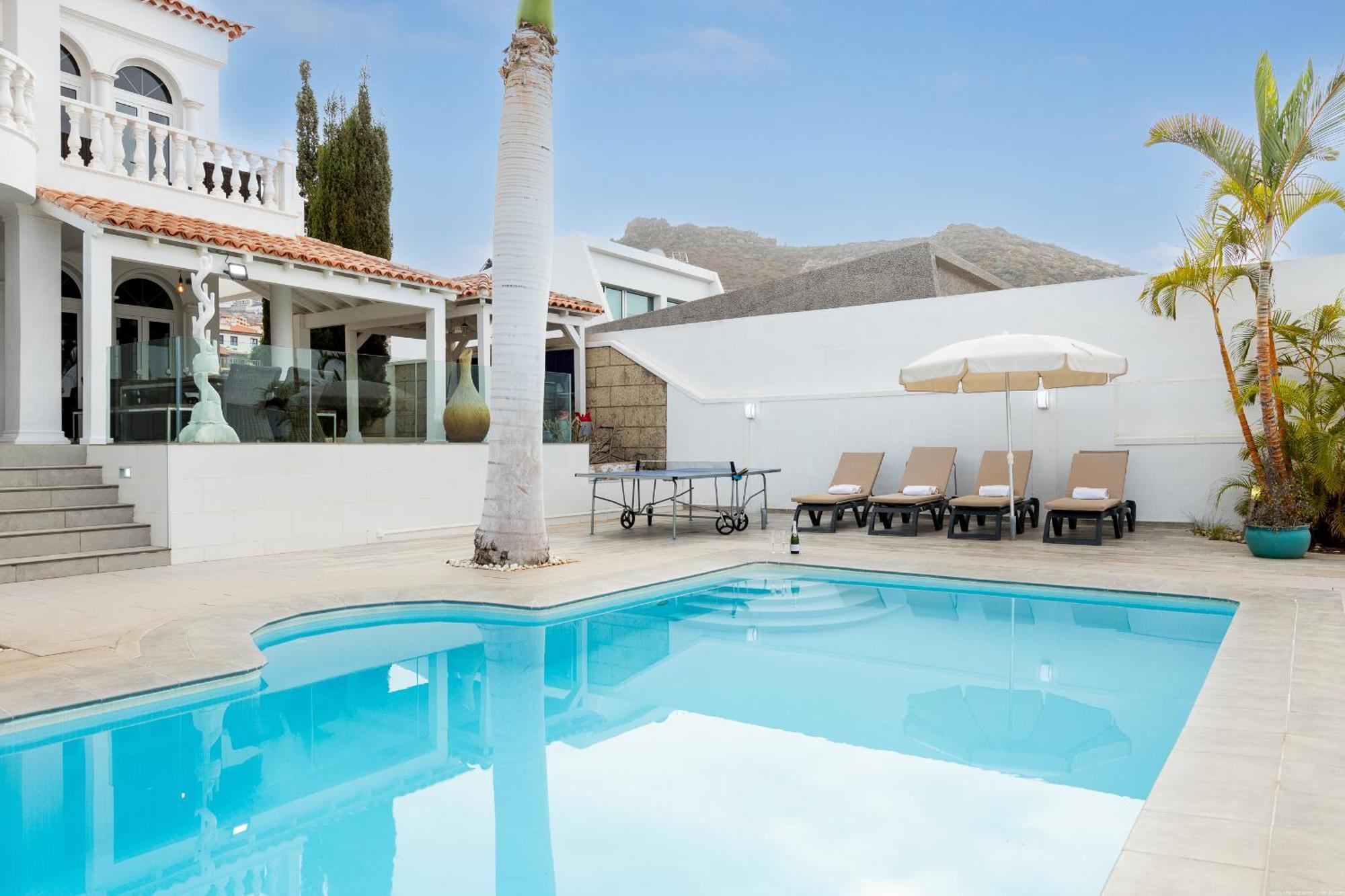 Villa Ocean Palm, Heated Pool! Costa Adeje (Tenerife) Exterior foto